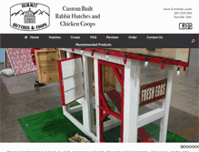 Tablet Screenshot of hutchesandcoops.com